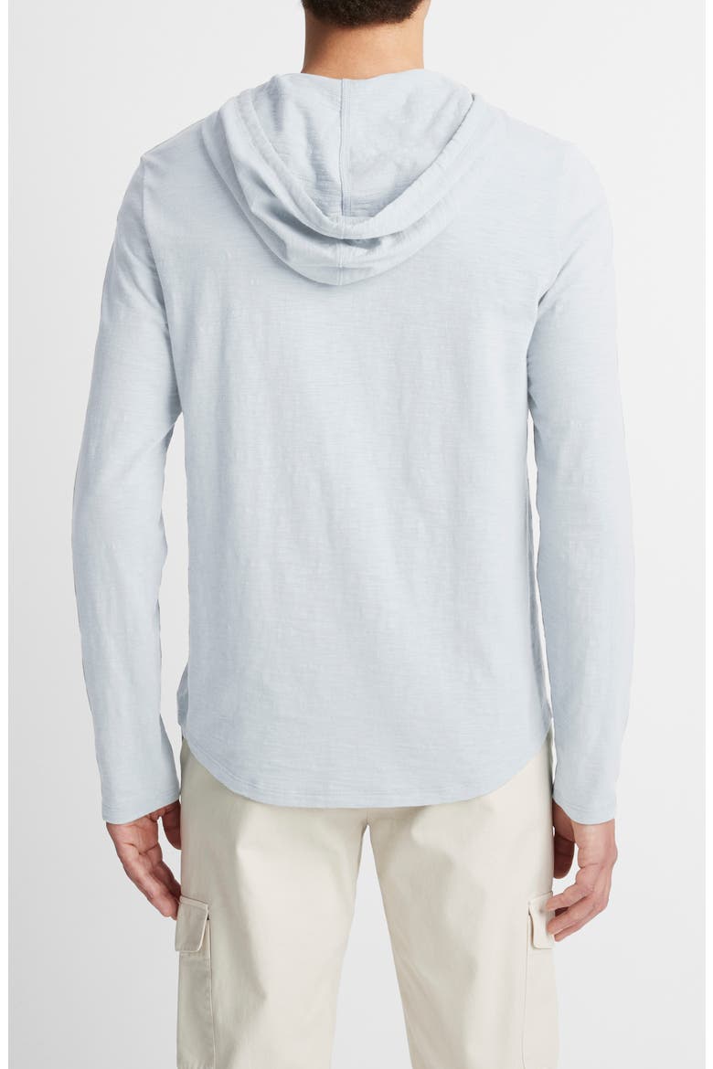 Regular Fit Slub Hoodie, Alternate, color, SHIRTING BLUE
