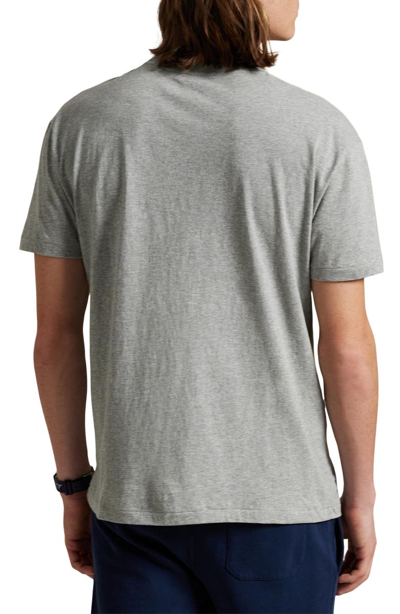 Polo Ralph Lauren Logo Graphic T-Shirt, Alternate, color, Andover Heather