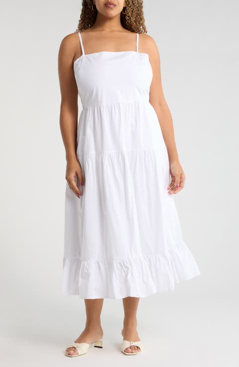 Brynley Cami Midi Sundress (Plus)