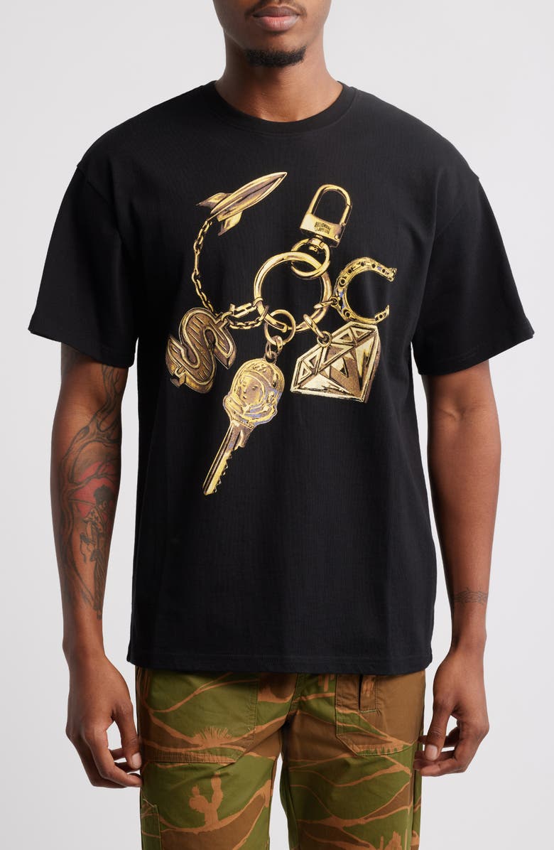 Billionaire Boys Club BB Ketychain Graphic T-Shirt, Main, color,