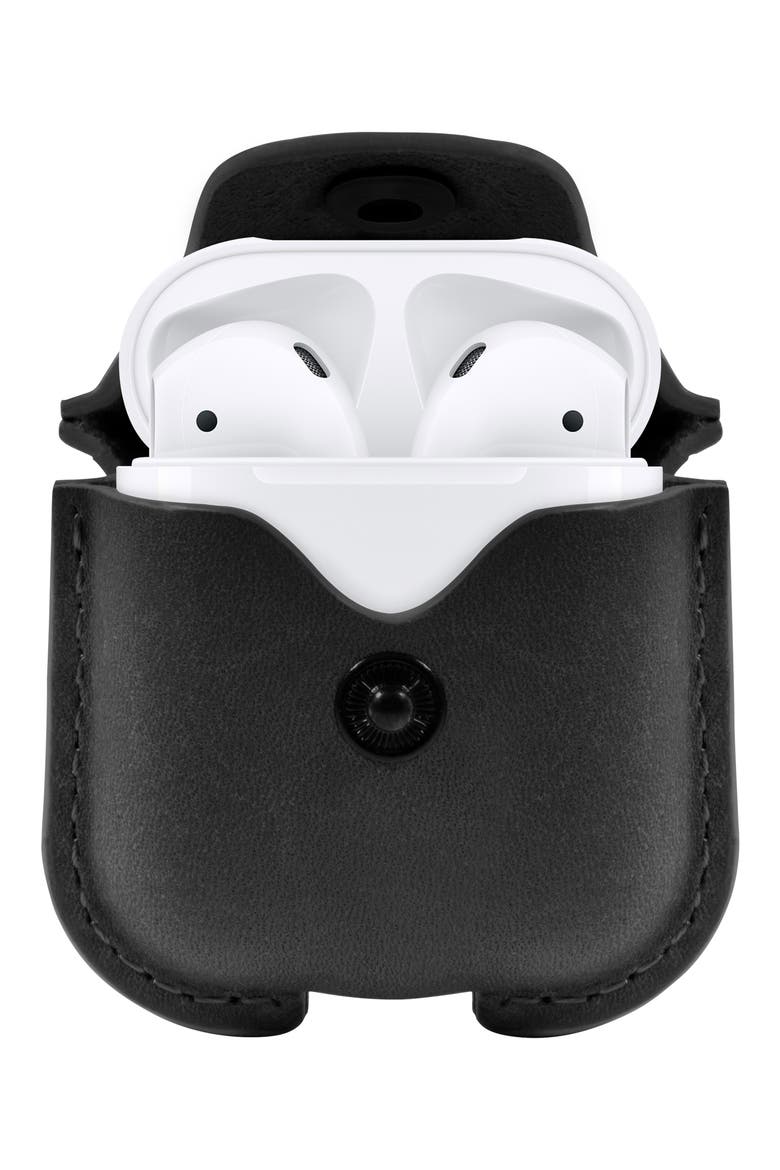 Airsnap AirPod Case, Alternate, color, BLACK