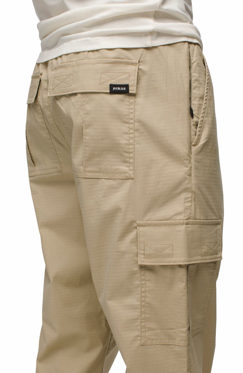 prAna Palisades Organic Cotton Blend Cargo Pants, Alternate, color, Sandstone