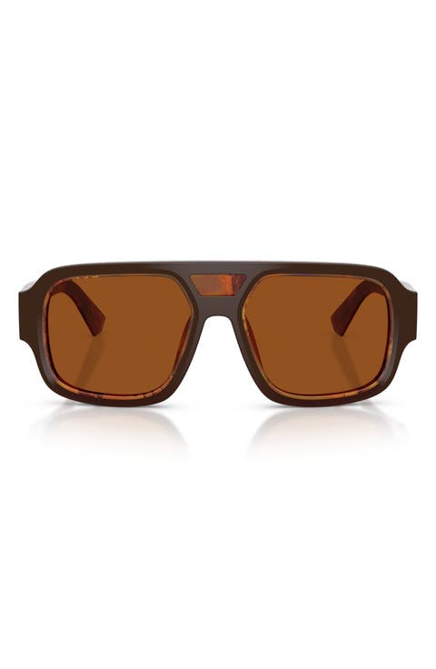 55mm Square Sunglasses