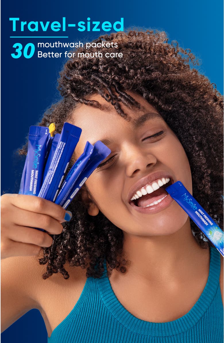 MySmile Daily Cleaning Essentials Bundle, Alternate, color, Blue