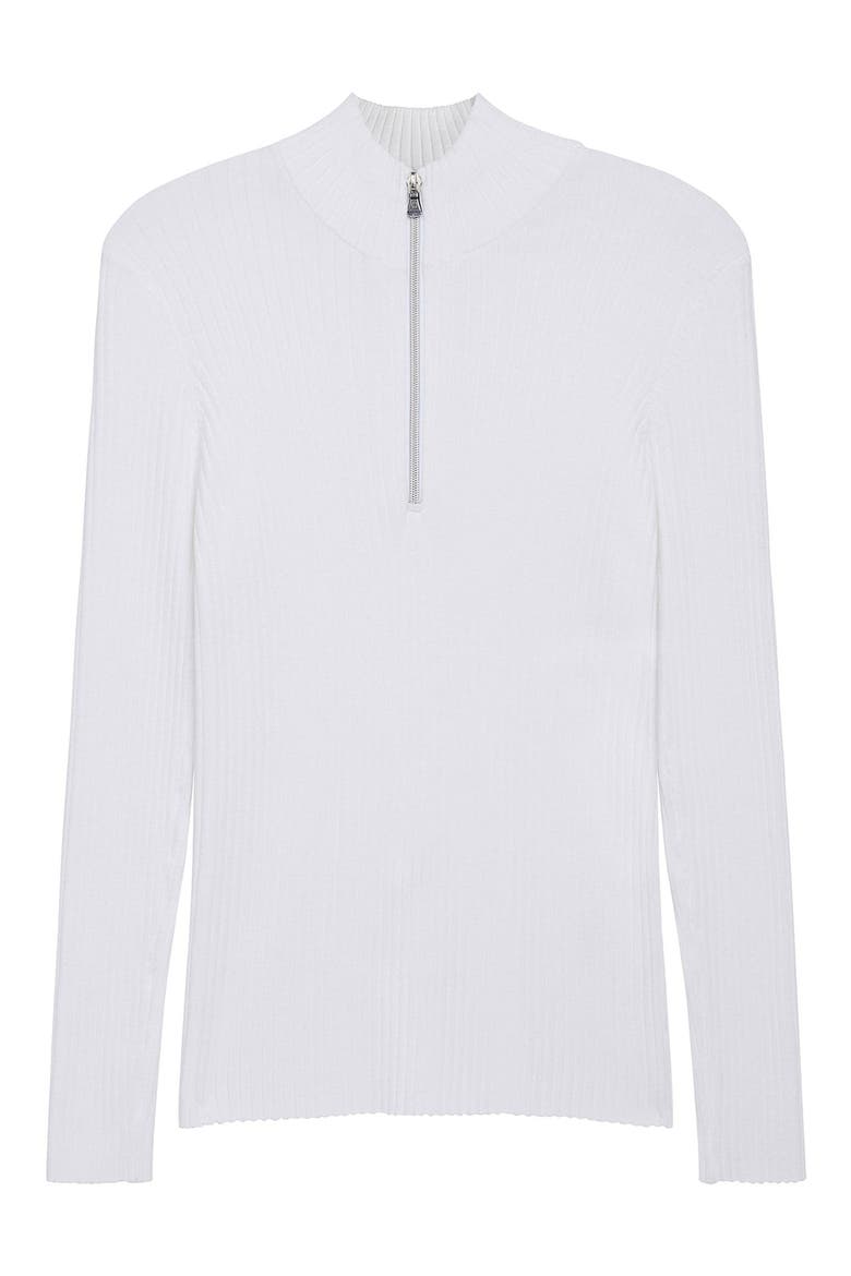 Stacey Ribbed Sweater, Main, color, White