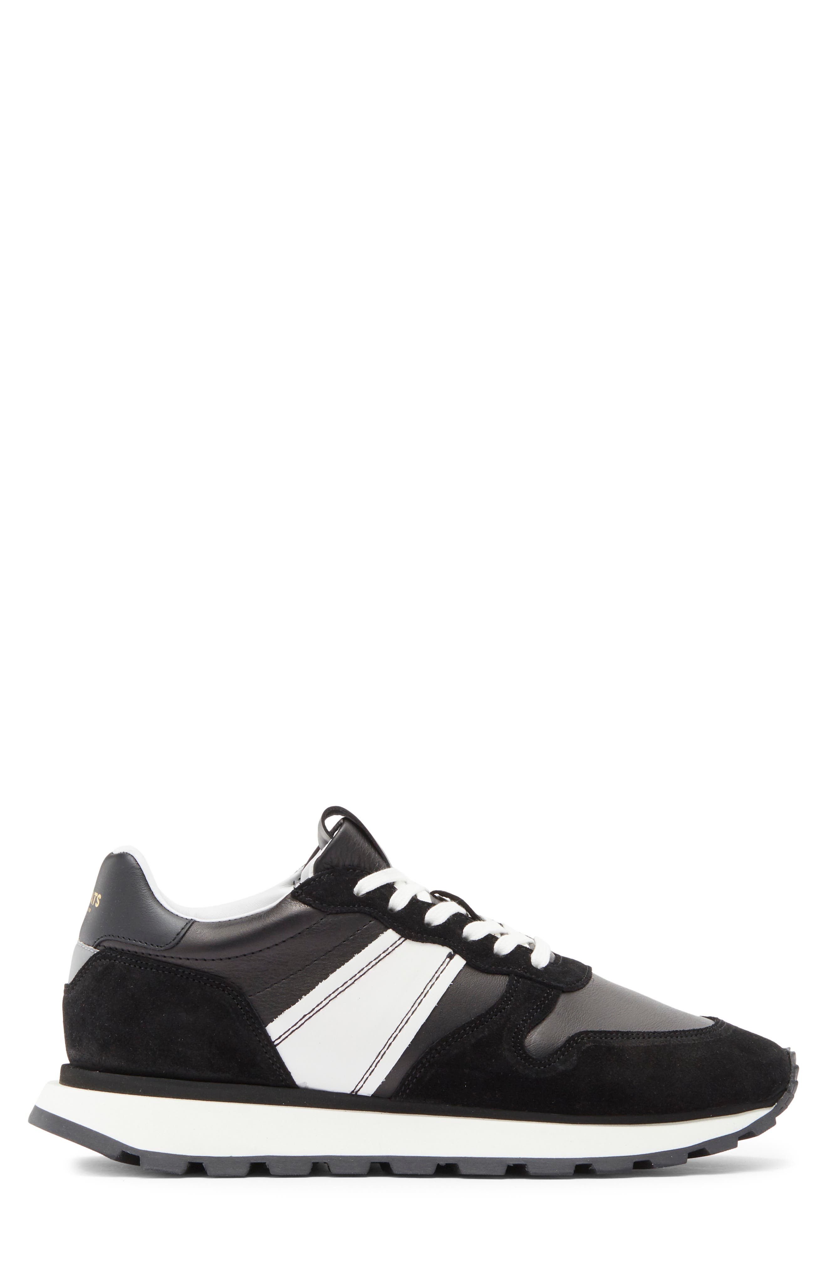 GREATS Greenpoint Runner Sneaker, Alternate, color, Nero