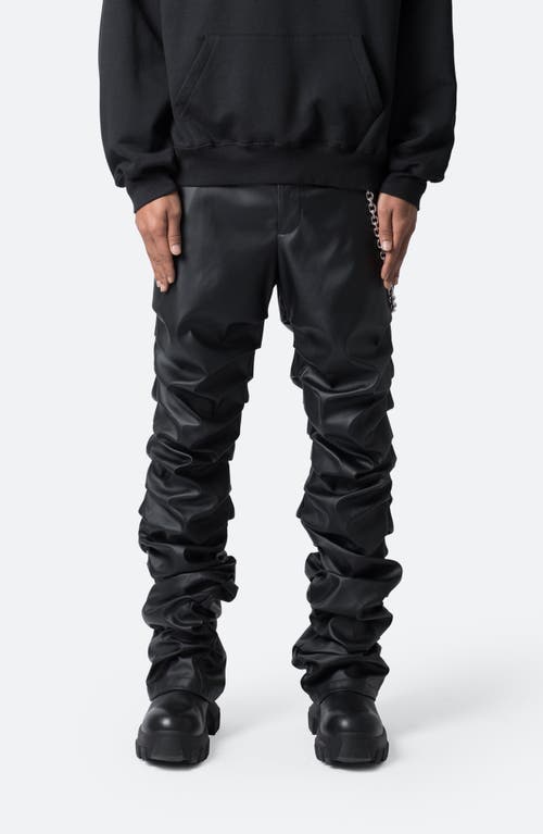 Mnml Stacked Faux Leather Pants