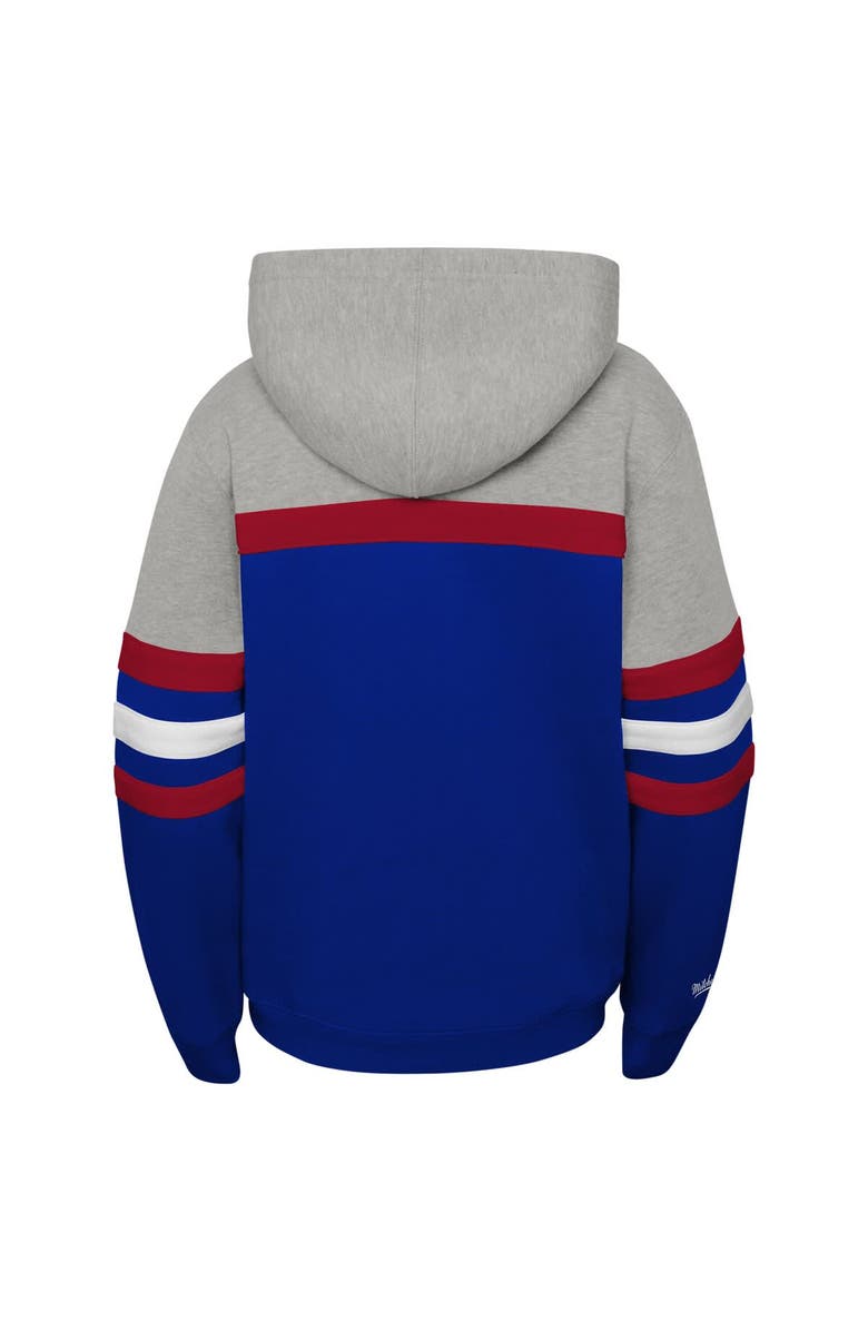 Mitchell & Ness Toddler Mitchell & Ness Blue New York Rangers Head Coach Hoodie, Alternate, color, Blue