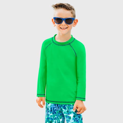 Boys UPF 50+ Long Sleeve Rashguard