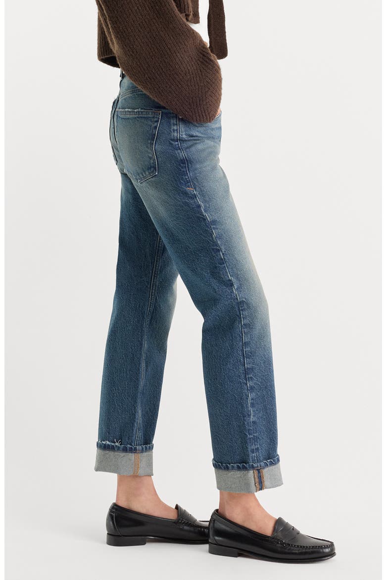 Vintage Ankle Straight Leg Jeans, Alternate, color, INDIGO1282