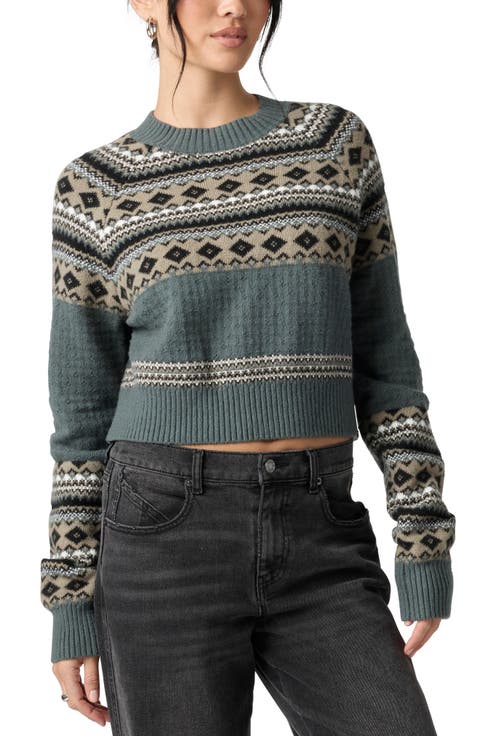 Dust Diamonds Pullover Sweater