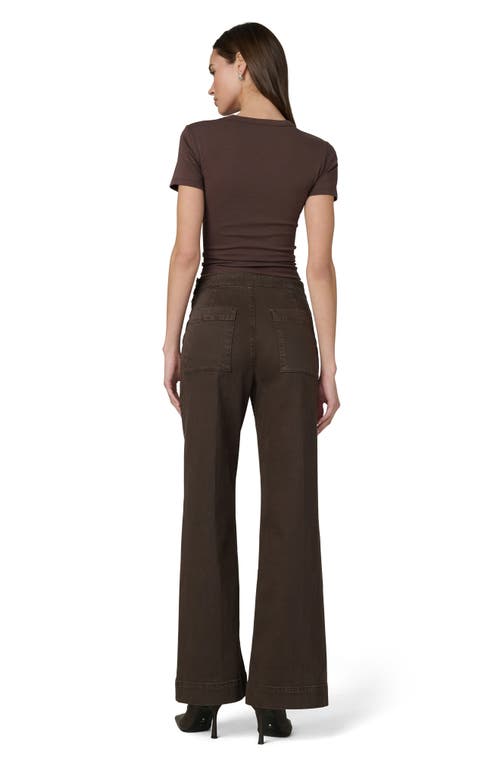 Joe's The Baby Tee In Brown