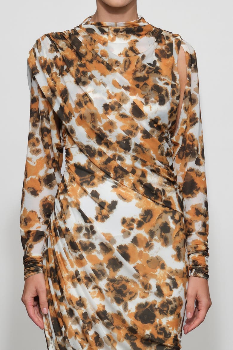Lucien Dress, Alternate, color, Golden Multi