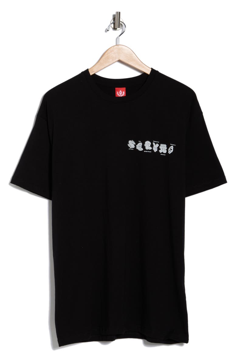 ICECREAM Currency Icon Graphic T-Shirt, Alternate, color, Black
