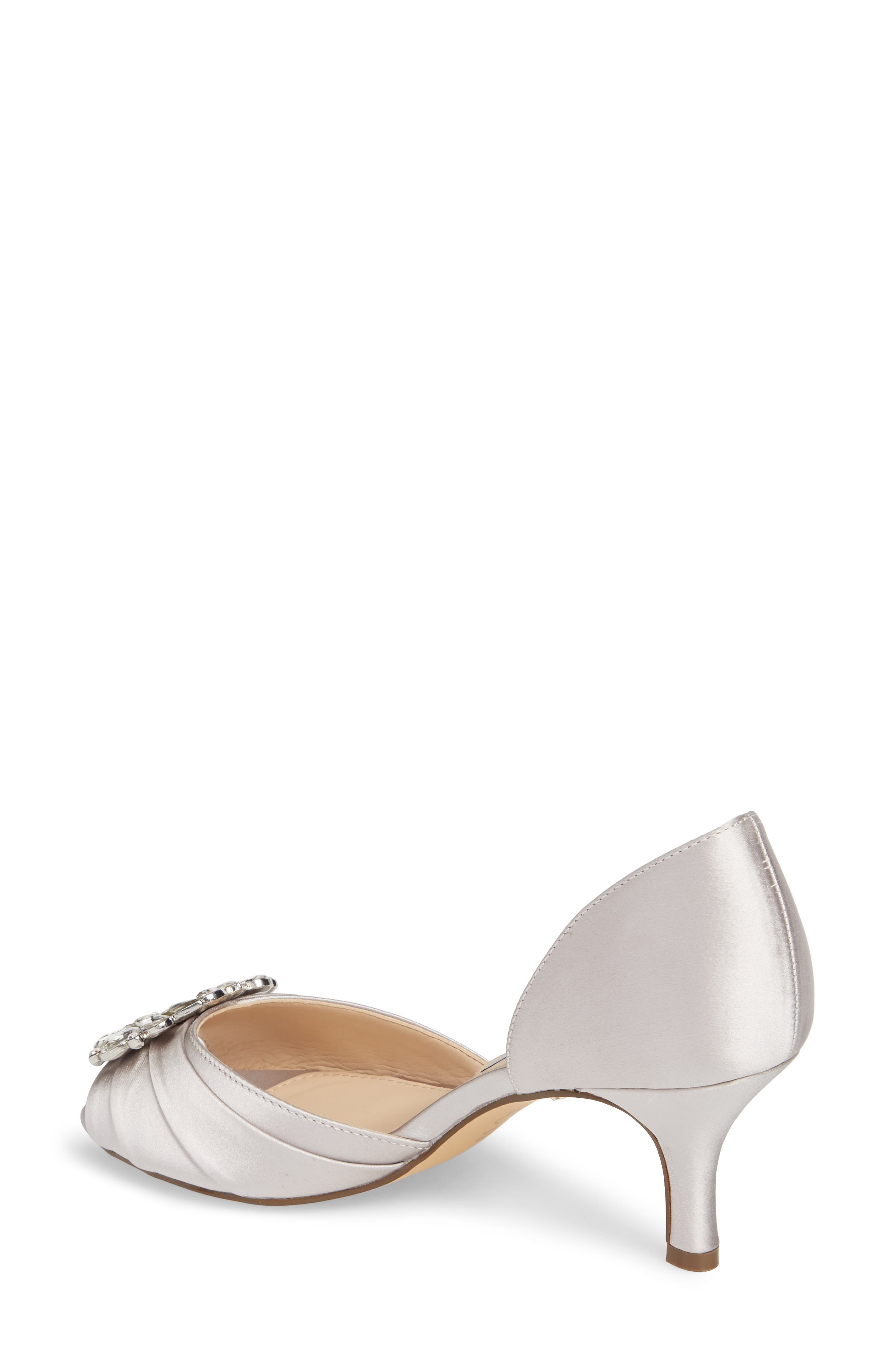 Nina Charisa Open Toe Pump, Alternate, color, 