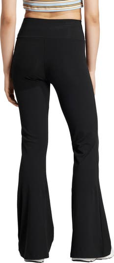 【adidas】Originals Trefoil Essentials flared leggings adidas Trefoil Essentials Rib Flare Leggings | Nordstrom