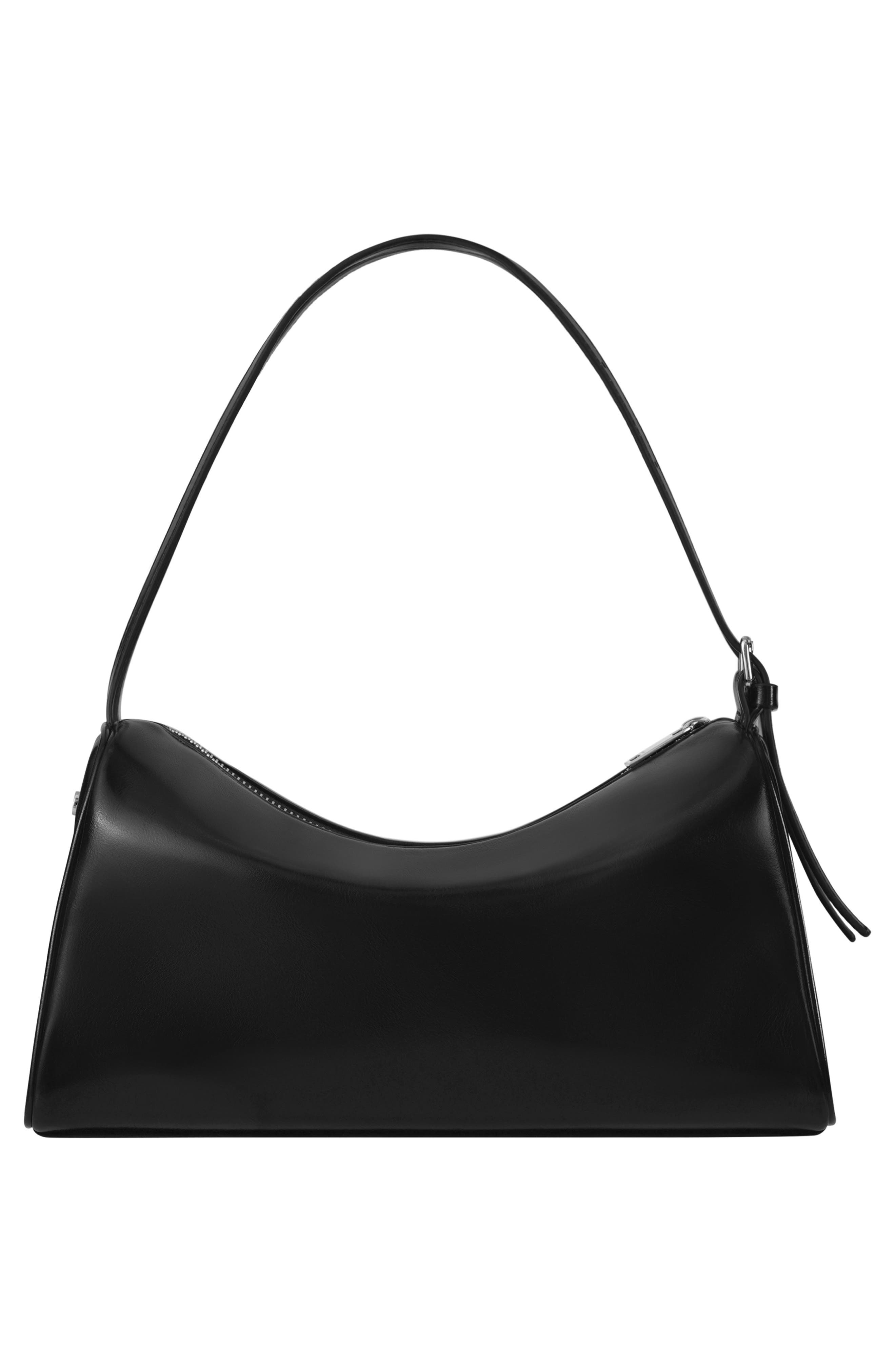Stand Oil Melly Faux Leather Shoulder Bag, Alternate, color, 