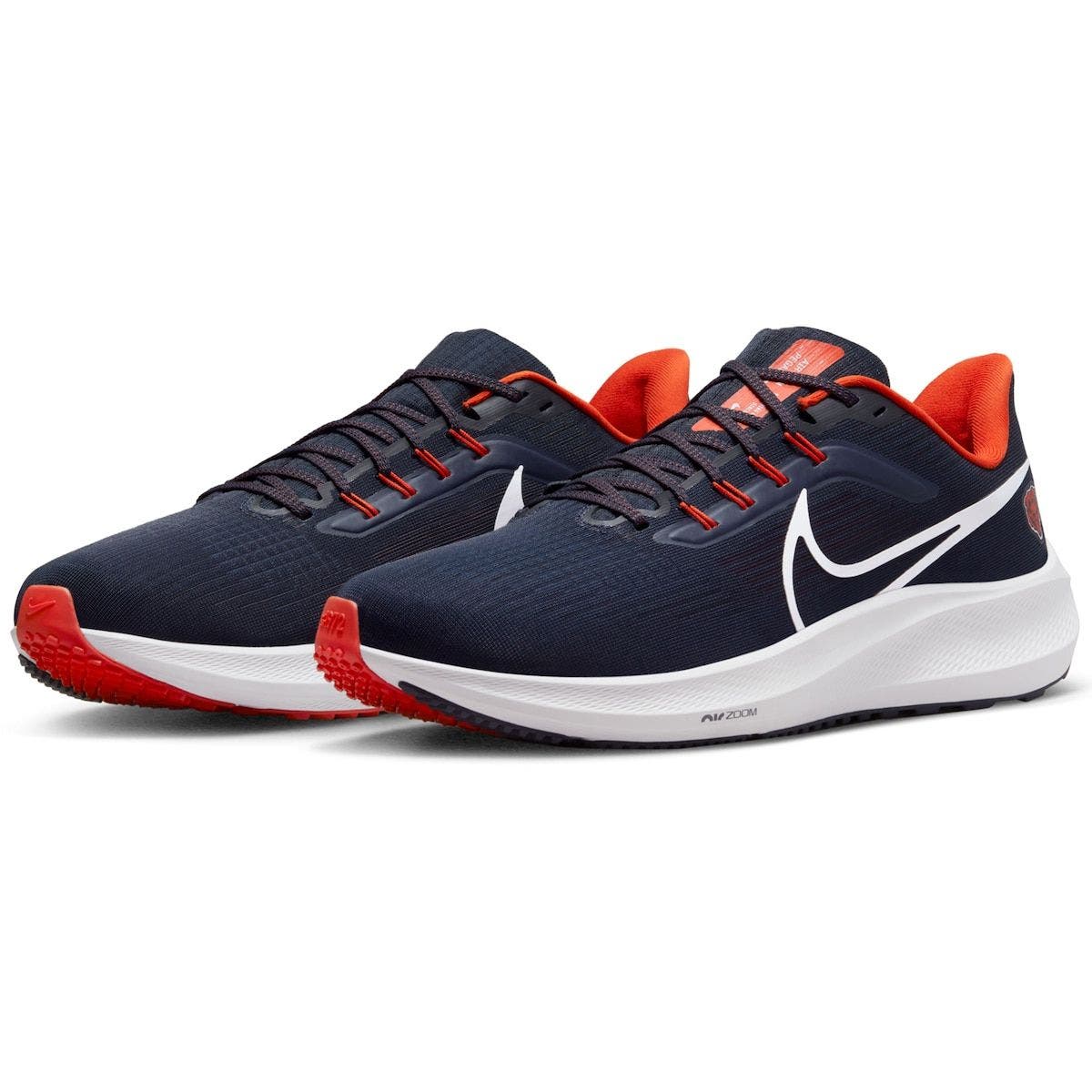 Nike Unisex Nike Navy Chicago Bears Zoom Pegasus 39 Running Shoe, Alternate, color, 