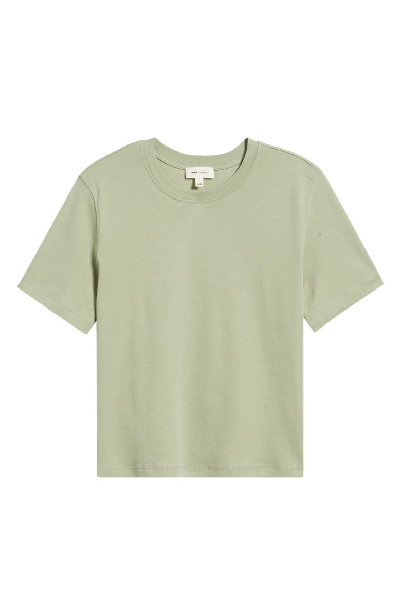 Mavi Jeans Crewneck Cotton T-Shirt, Alternate, color, Seagrass