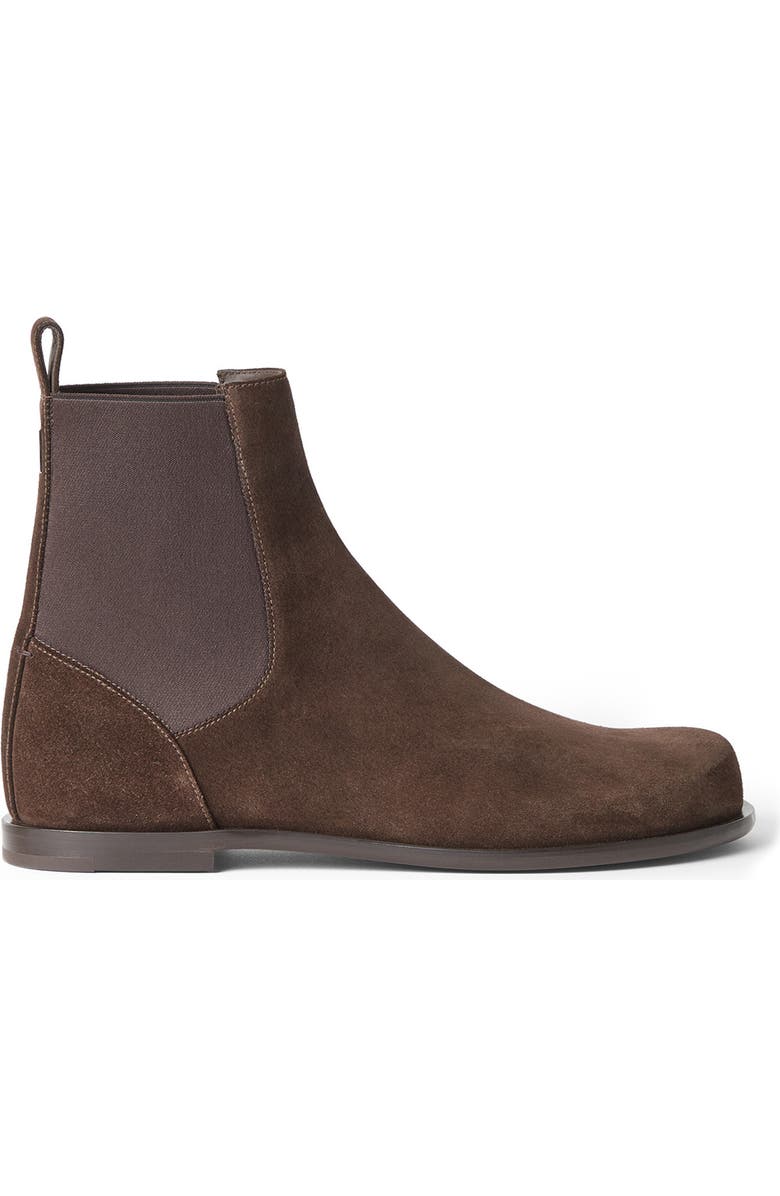 Fendi Stivaletto Chelsea Boot, Alternate, color, F1tox Dark Brown Moro