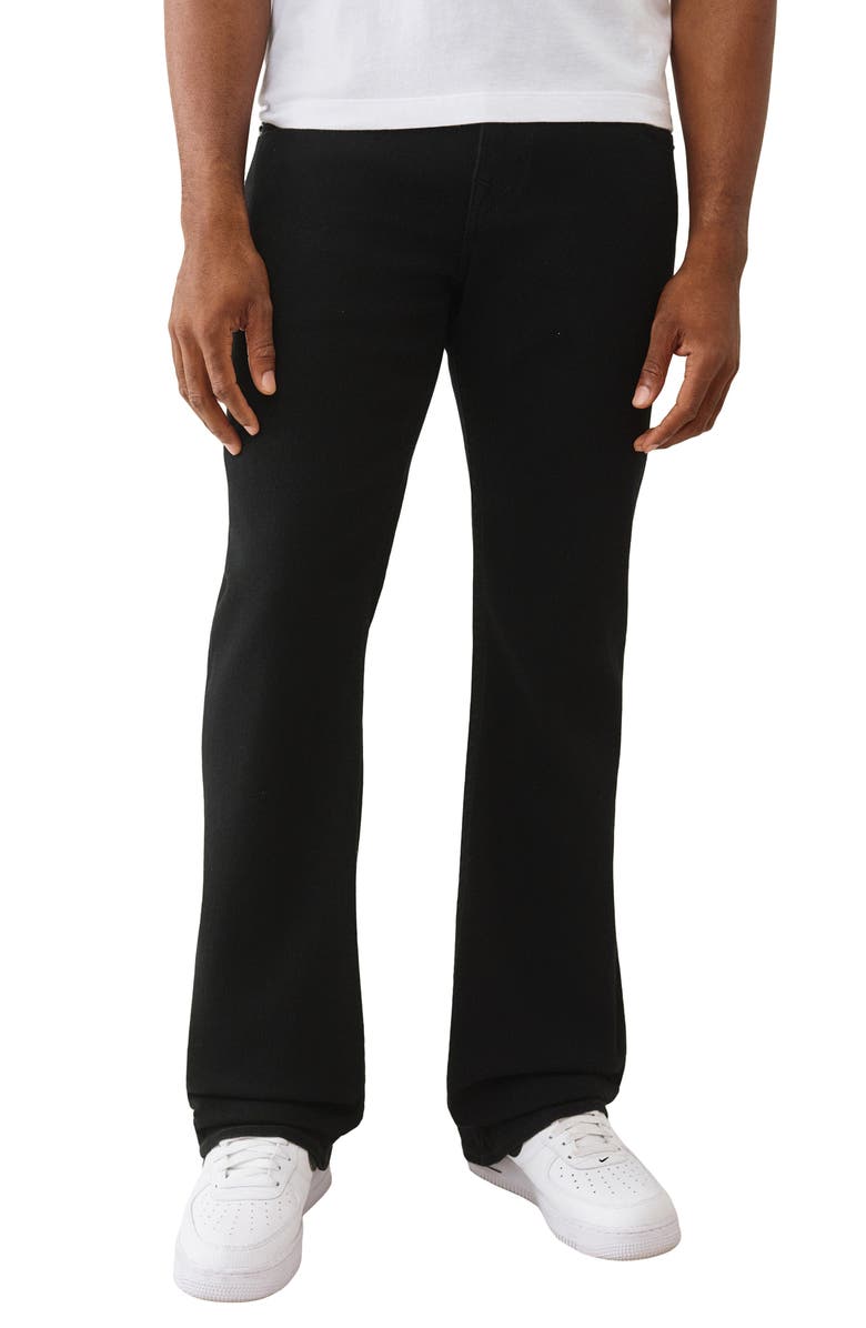 True Religion Billy Warped Horseshoe Straight Leg Jeans, Main, color,