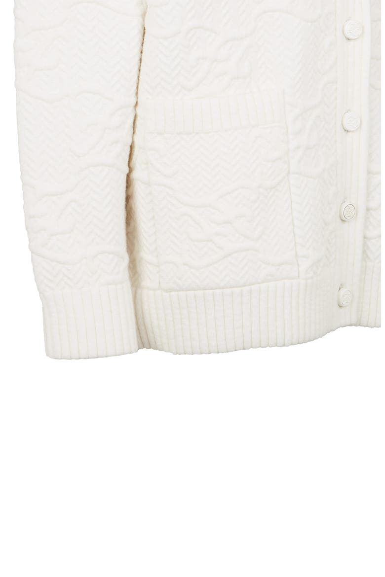 Karligraphy Quilted Cardigan, Alternate, color, SALLY