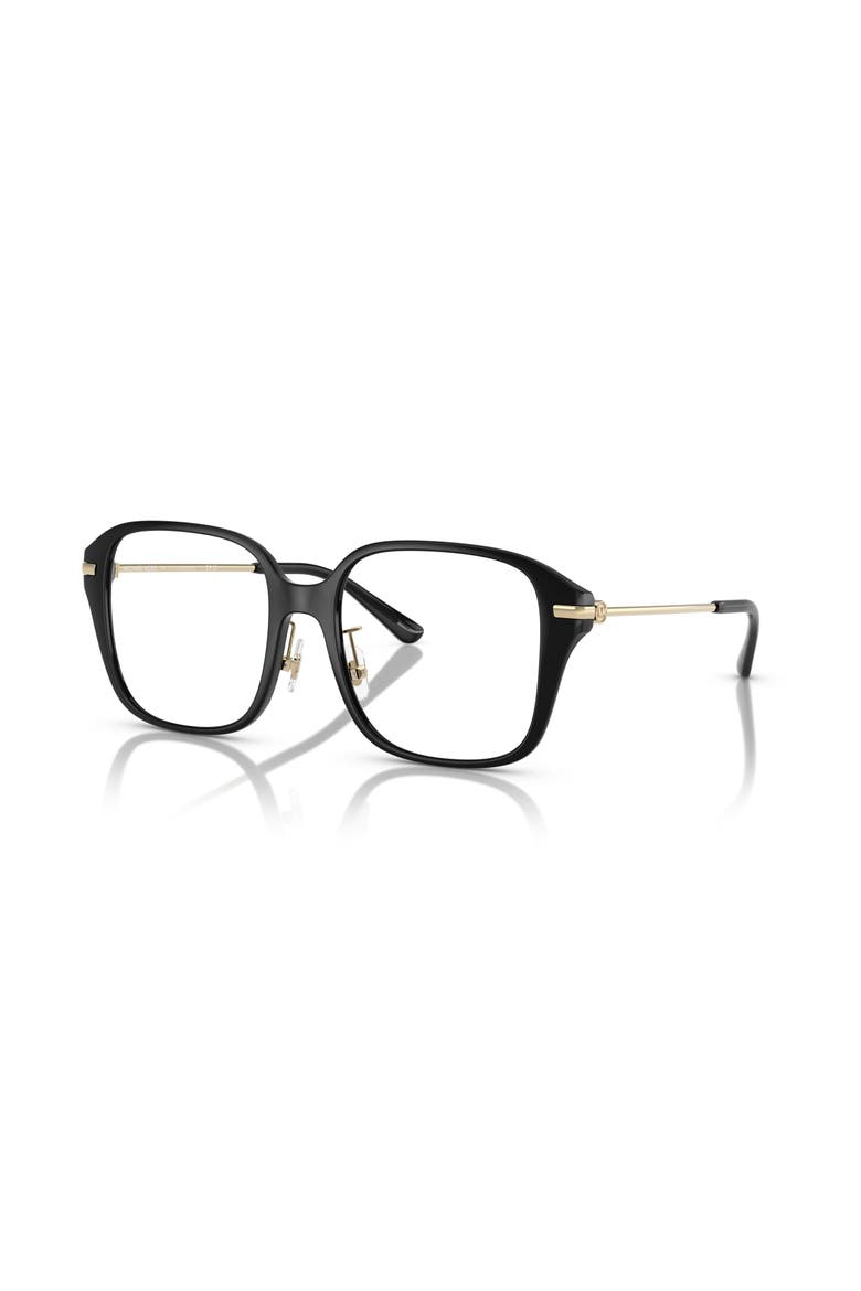 54mm Square optical glasses, Main, color, Black