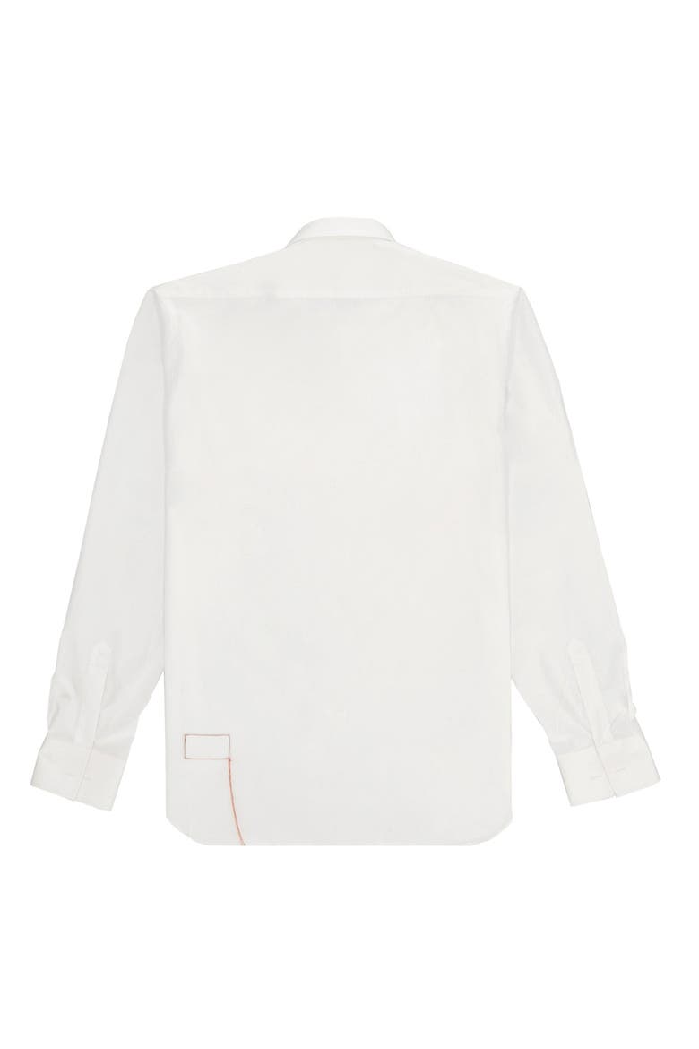 Federico Smoking Shirt, Alternate, color, WHITE