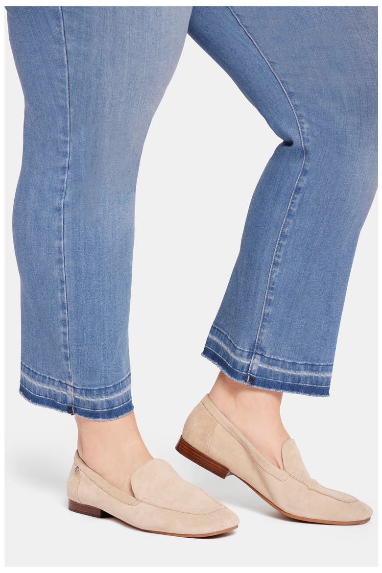 Marilyn High Waist Release Hem Ankle Straight Leg Jeans, Alternate, color, LOVESICK