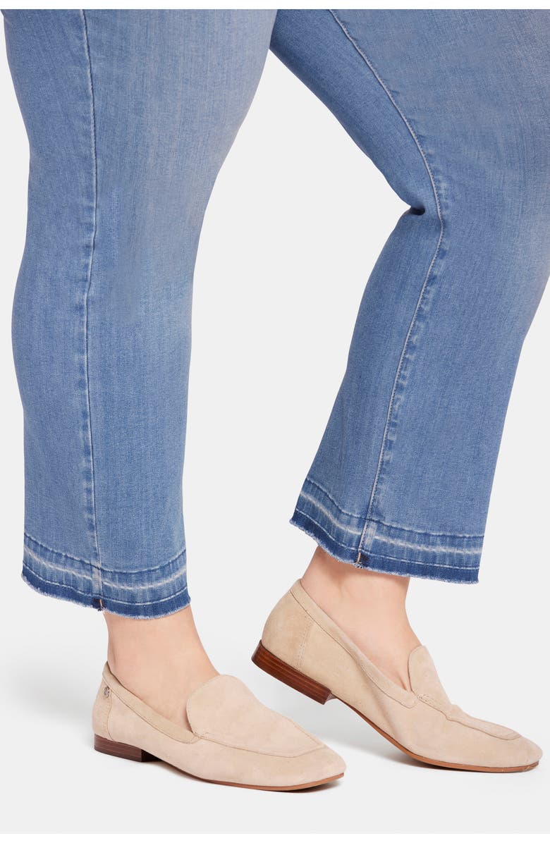 NYDJ Marilyn High Waist Release Hem Ankle Straight Leg Jeans, Alternate, color, Lovesick