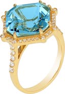 GOSHWARA Gossip Asscher-Cut Ring