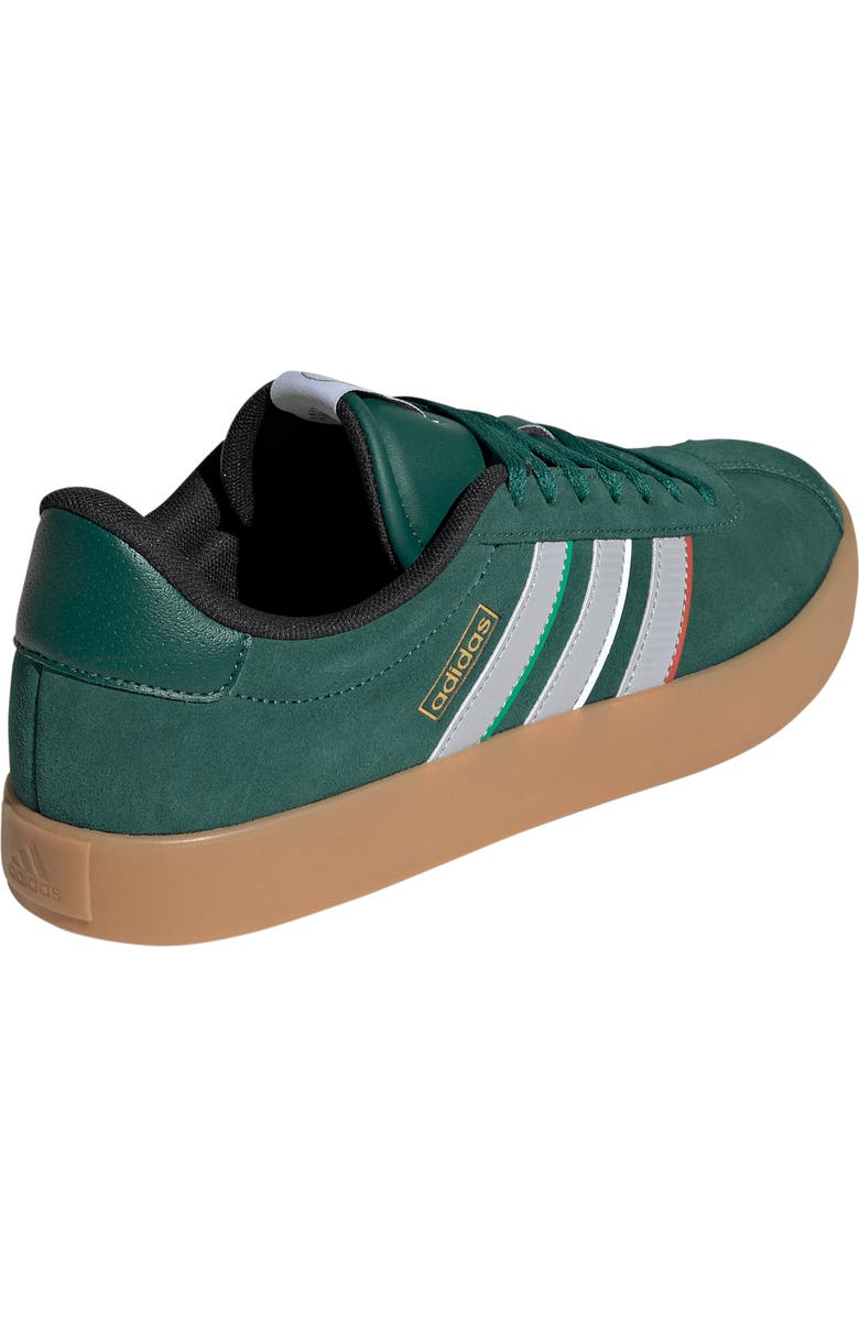 adidas VL Court 3.0 Sneaker, Alternate, color, Dark Green/ Grey / Ftwr White