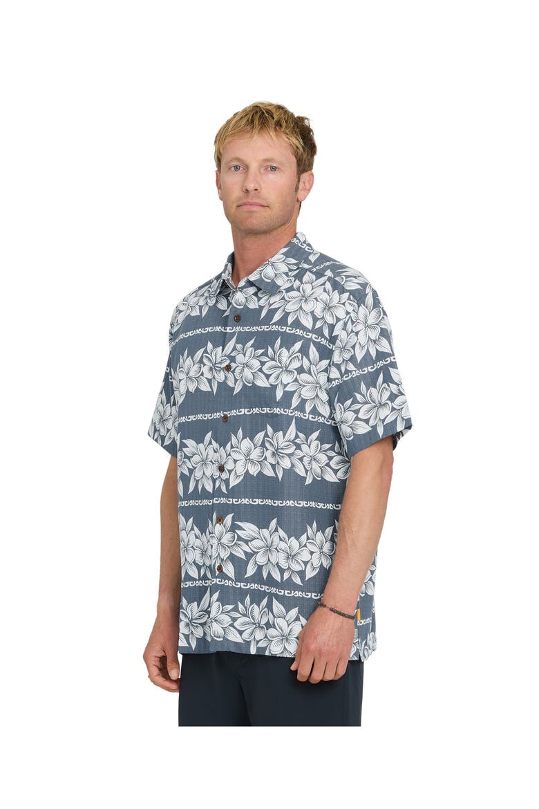 Horizons Short Sleeve Shirt, Alternate, color, DARK DENIM