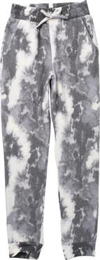 Love, Fire LOVE FIRE Tie Dye Print Joggers