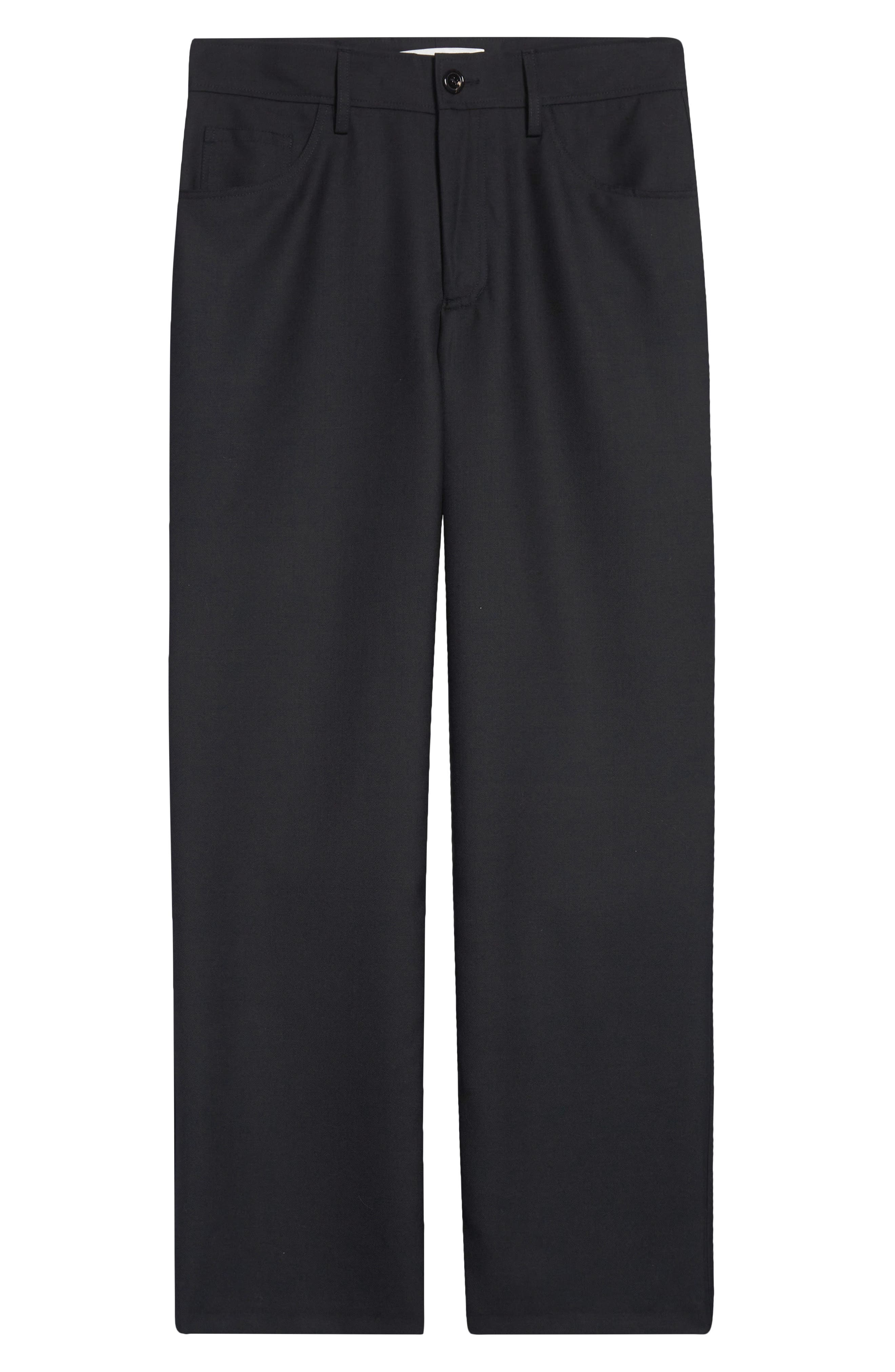 Séfr Jiro Wide Leg Twill Trousers (Men) | Nordstrom