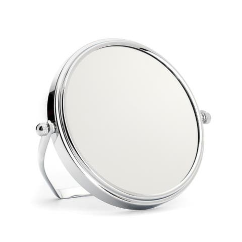Chrome 1x & 5x Magnification Shaving Mirror