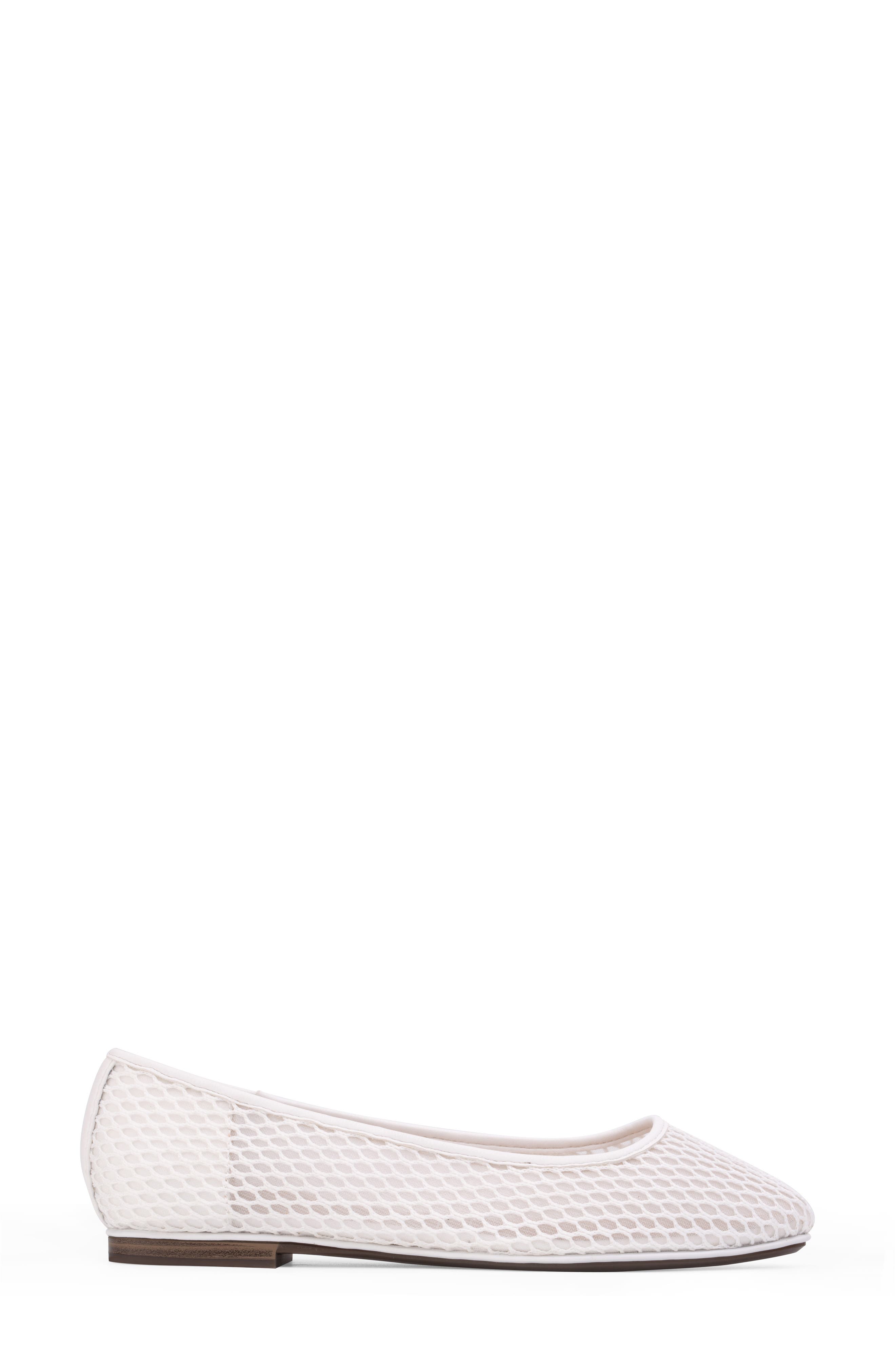 Me Too Baylin Ballet Flat, Alternate, color, White