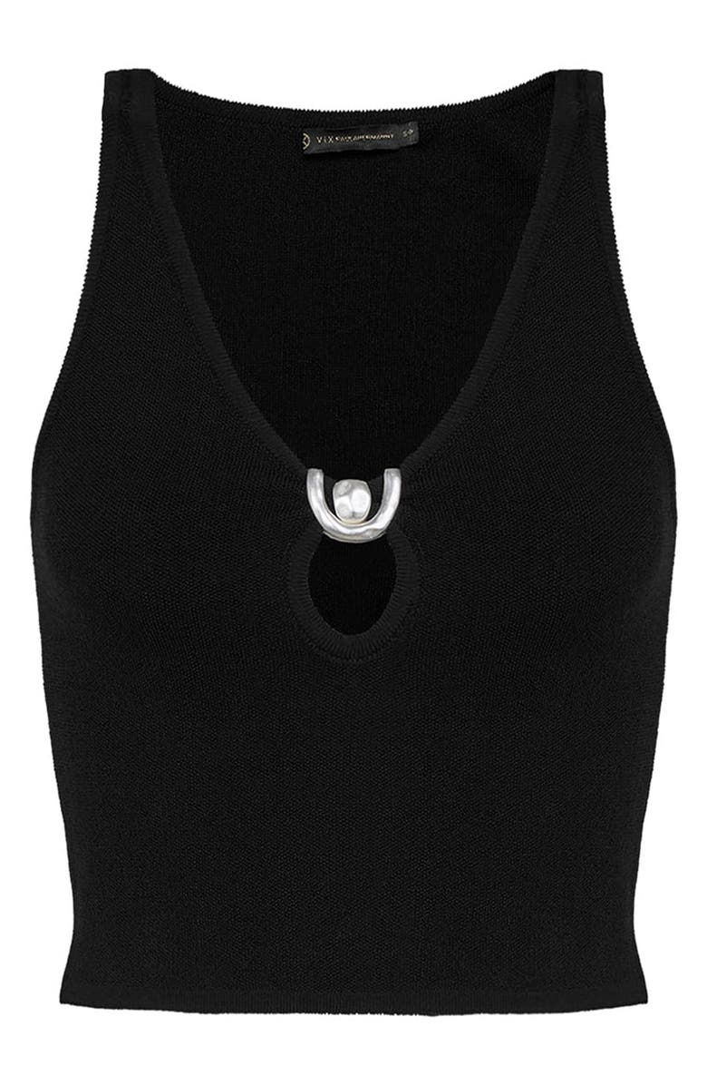 ViX Paula Hermanny Ligia Keyhole Cover-Up Top, Alternate, color, 