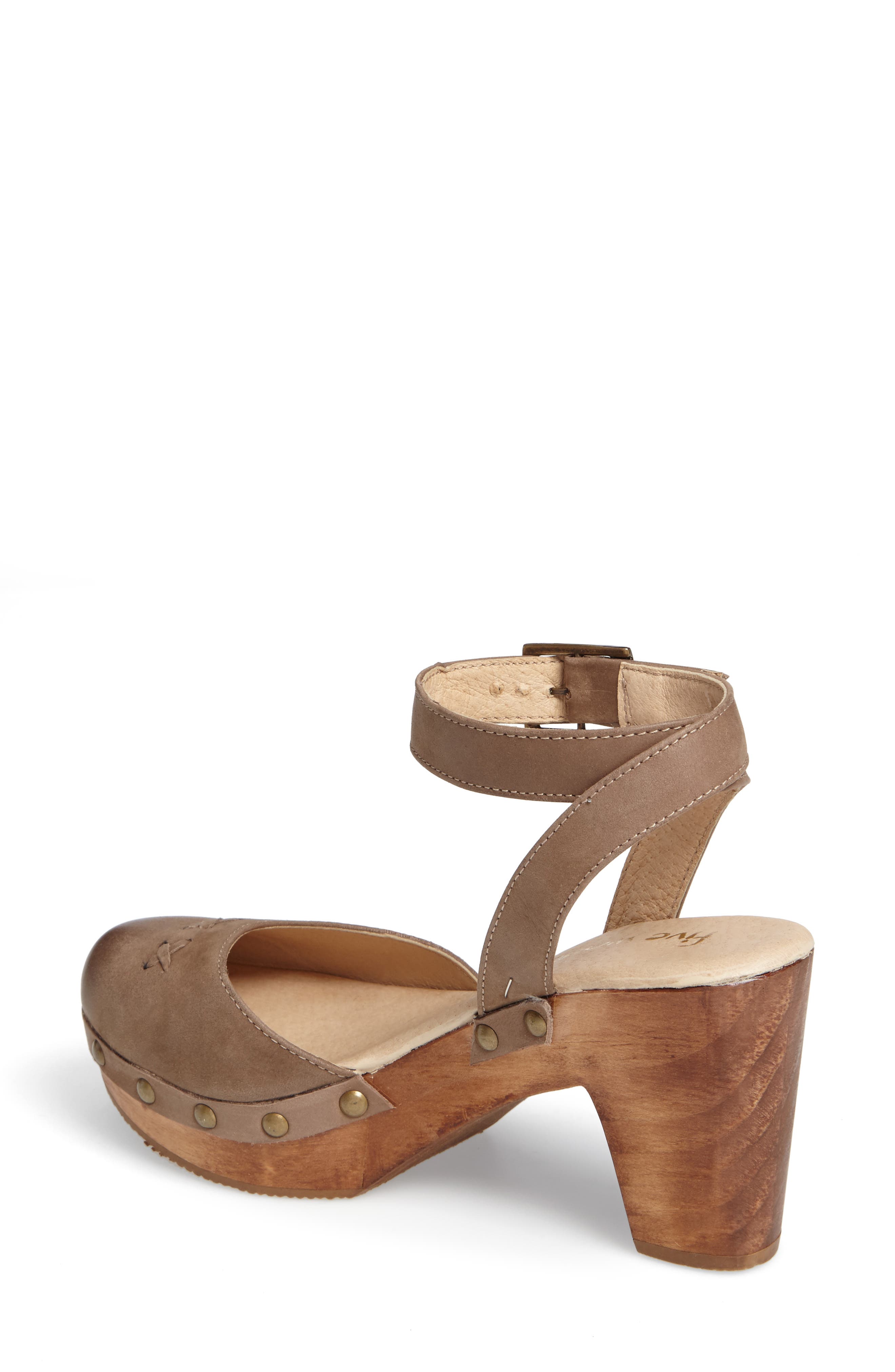 Frida Platform Sandal, Alternate, color, TAUPE LEATHER