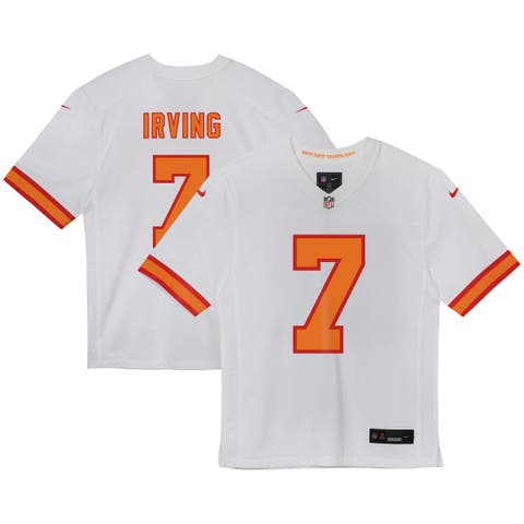Preschool Bucky Irving White '76 Tampa Bay Buccaneers  Game Jersey