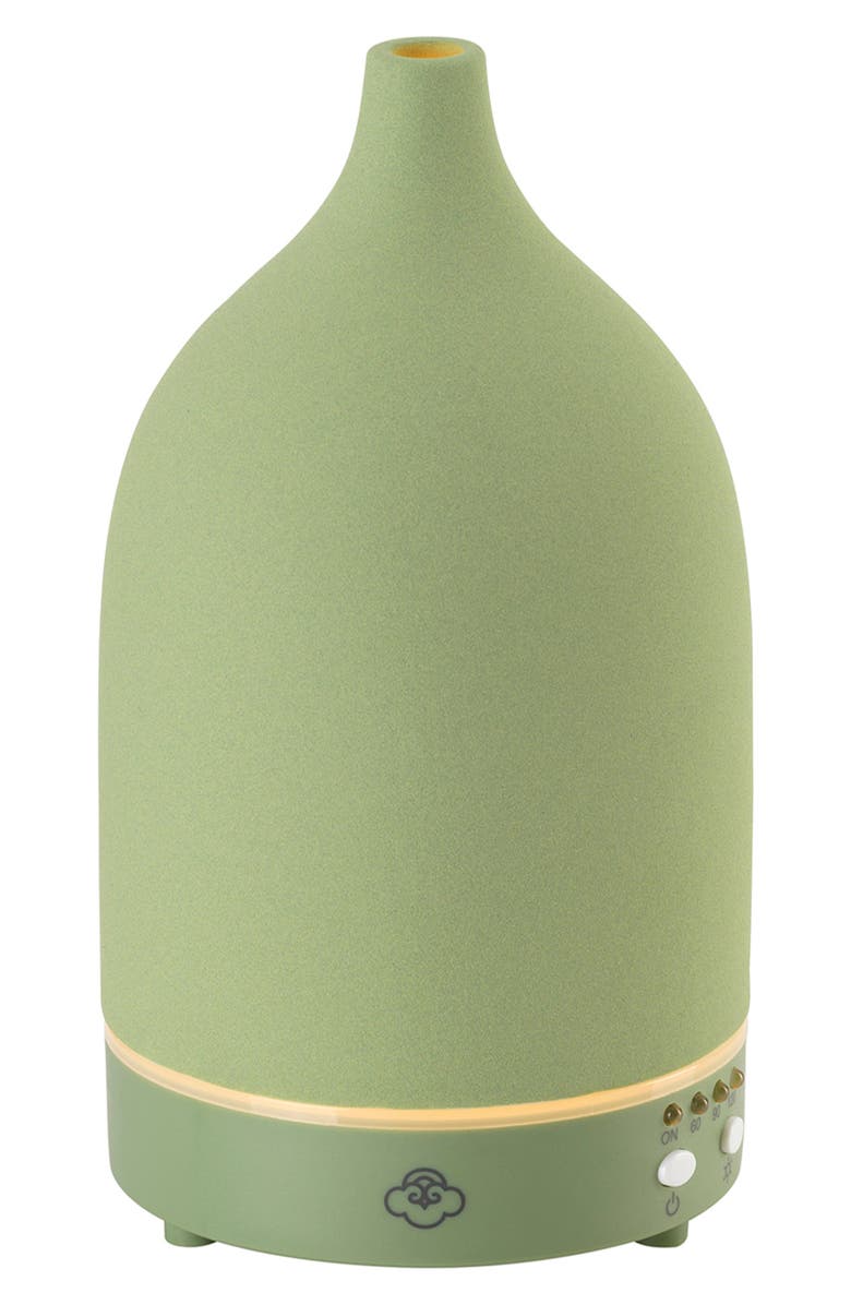 SERENE HOUSE Vapor Ceramic Ultrasonic Diffuser, Alternate, color, Green