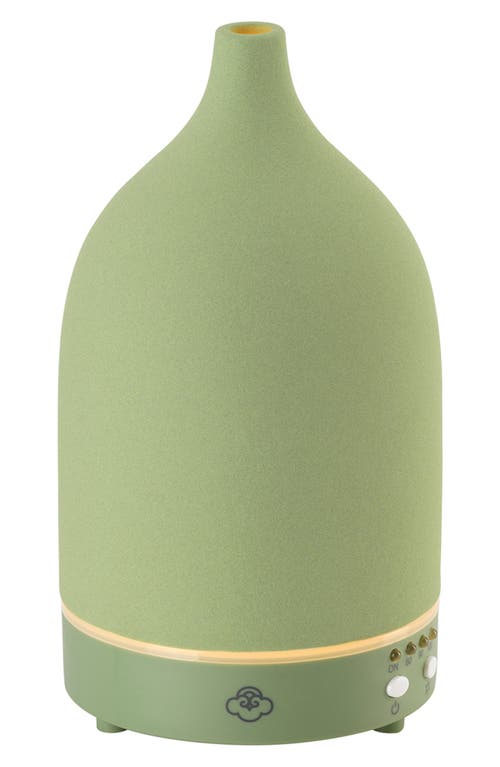 Serene House Vapor Ceramic Ultrasonic Diffuser In Green