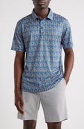 Swannies O'Leary Bobber Print Performance Golf Polo