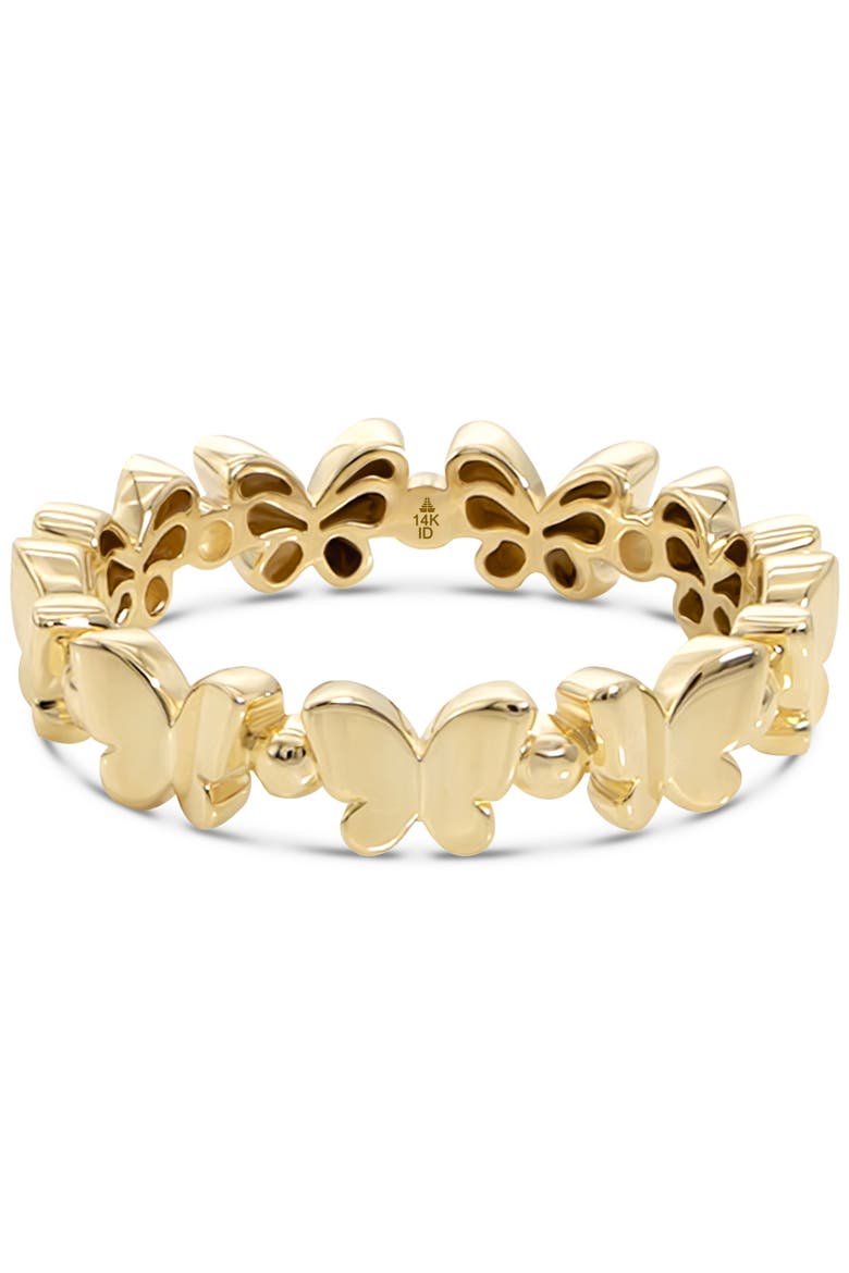 Butterfly Ring in 14K Gold, Main, color, Yellow Gold