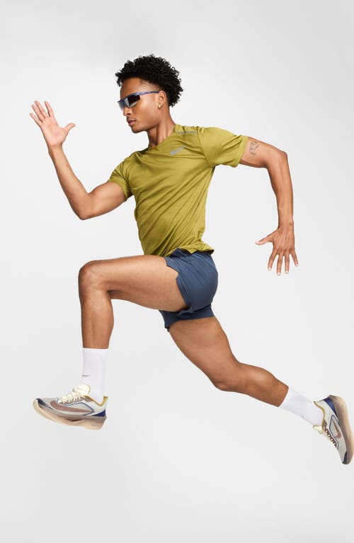 Nike Dri-fit Stride 5-inch Running Shorts In Blue