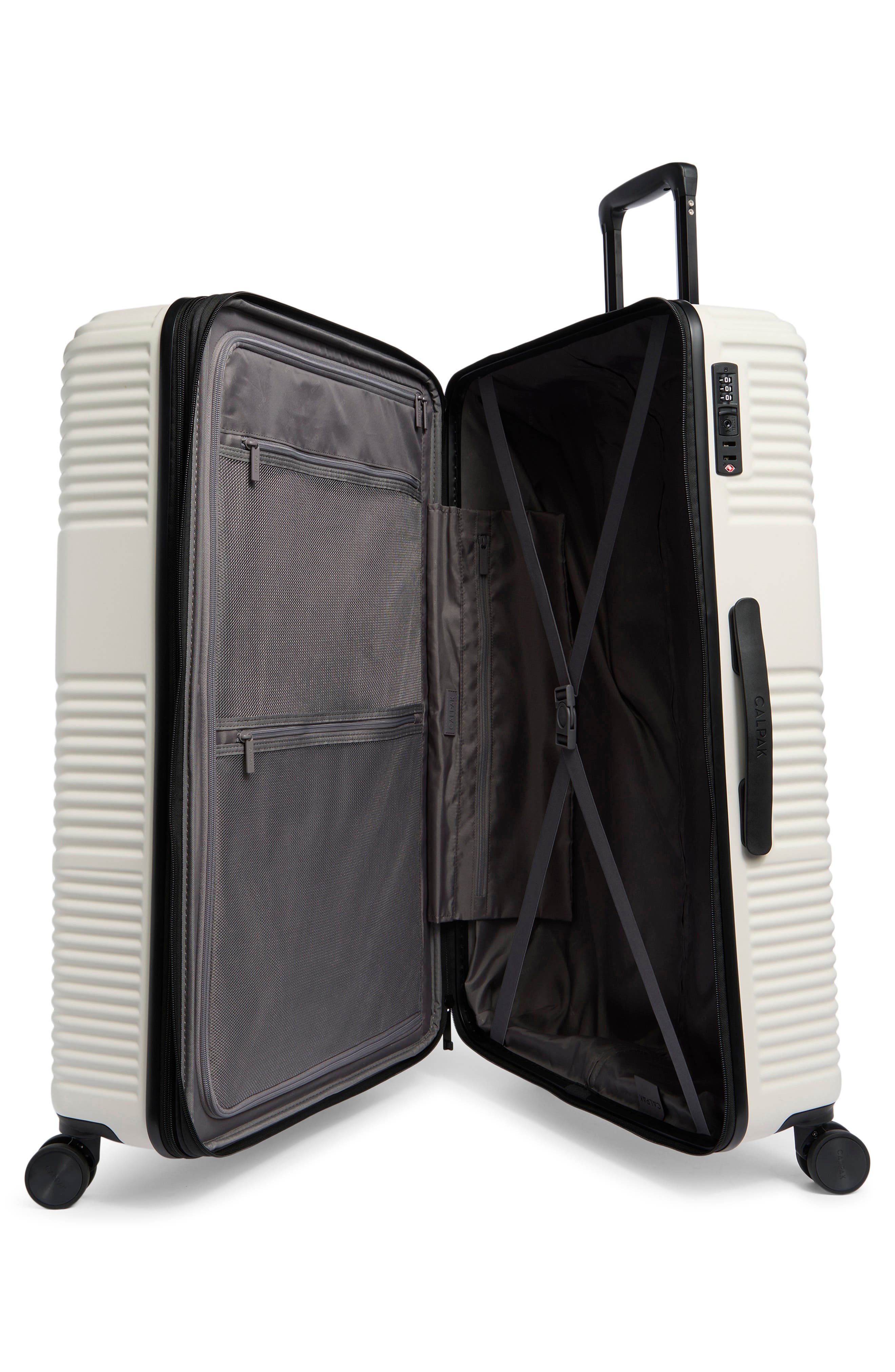 CALPAK Ravia Large Luggage, Alternate, color, Ivory