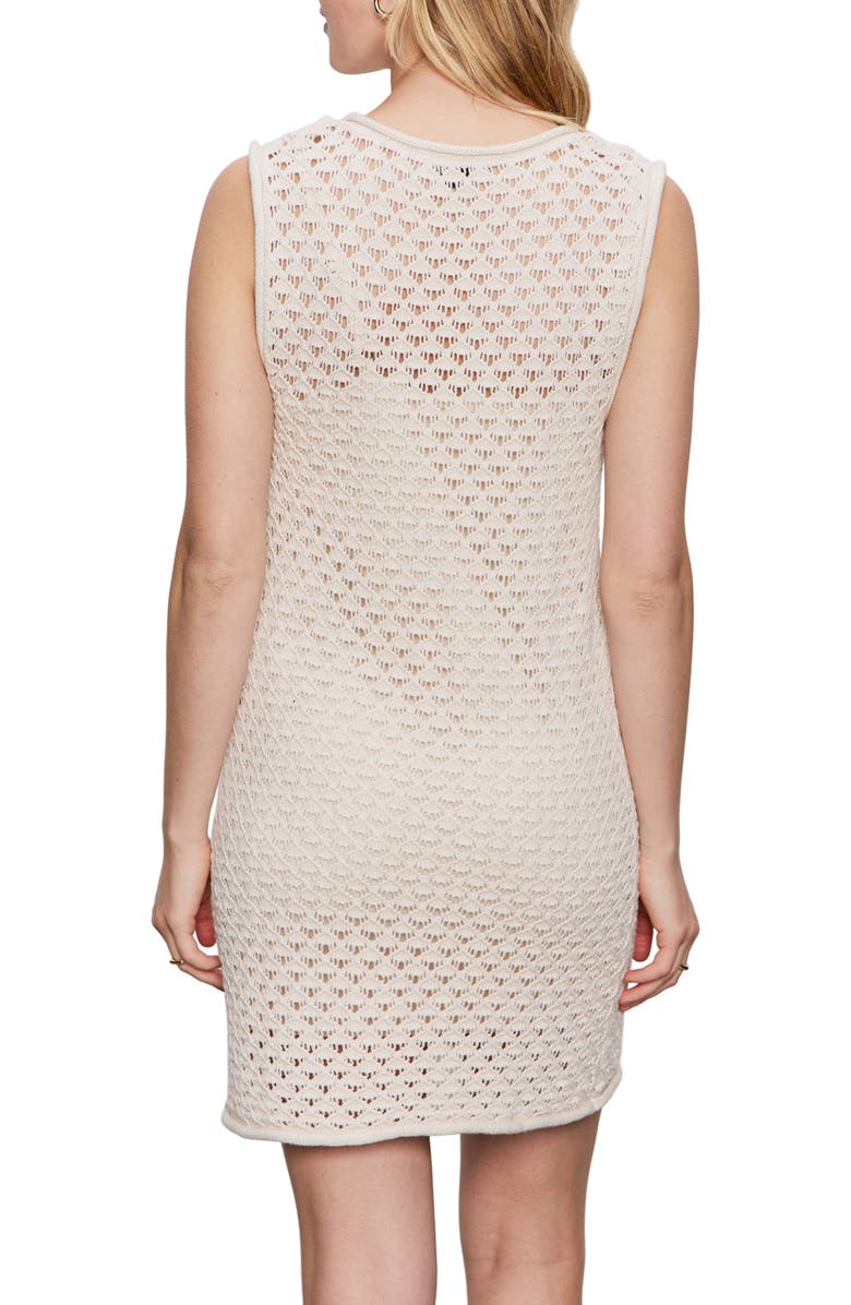 Sanctuary Summer Shell Open Stitch Minidress, Alternate, color, Eco Natural