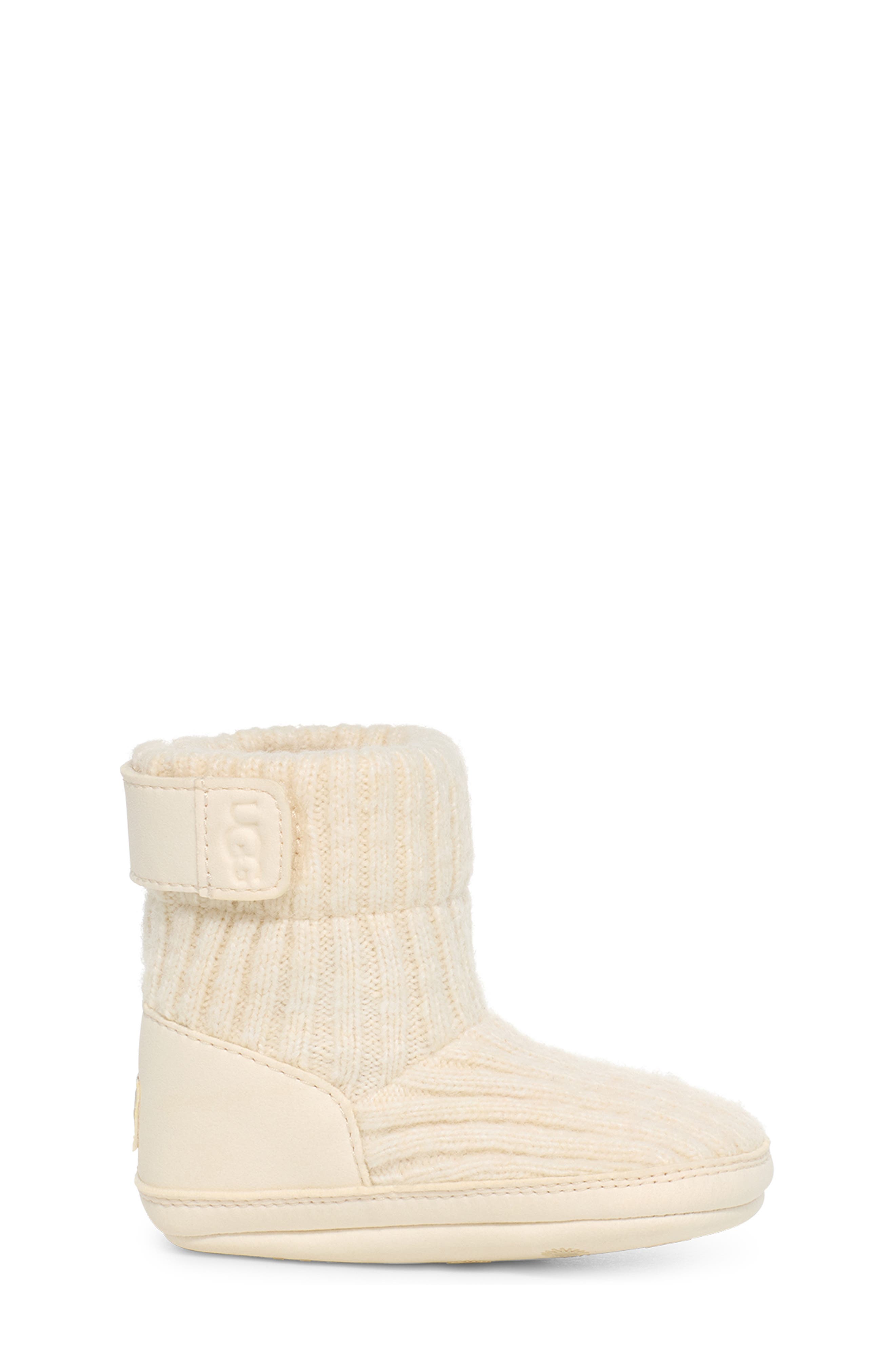 UGG<sup>®</sup> Skyler Bootie & Beanie Set, Alternate, color, Cream