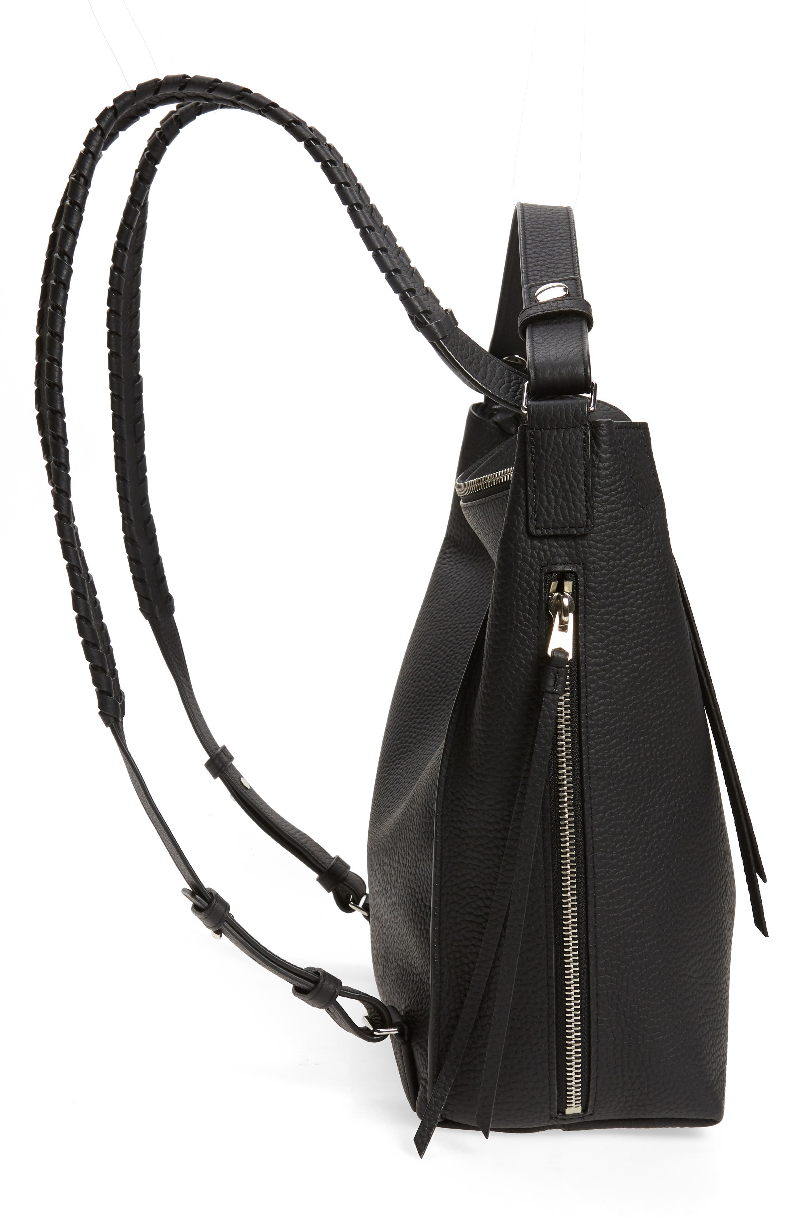 all saints small kita convertible leather backpack Small Kita Convertible Leather Backpack (Women)