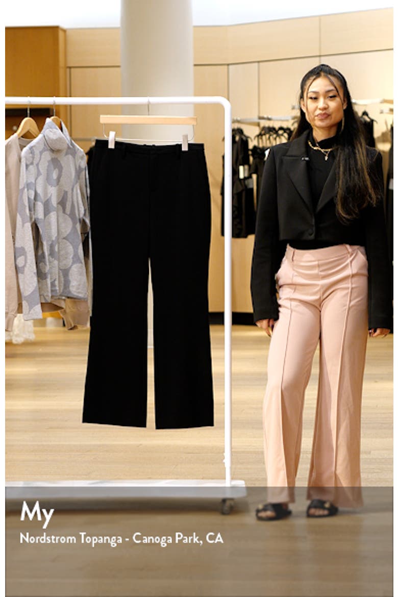 Simone Mid Rise Flare Pants video